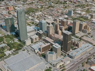 Oklahoma City, USA (2020) 3D Model