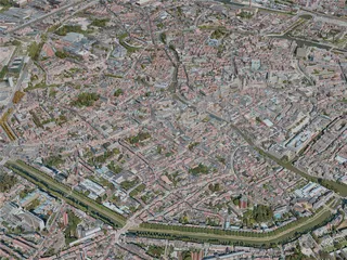 Ghent City, Belgium (2020) 3D Model