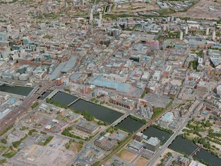 Glasgow City, UK (2020) 3D Model