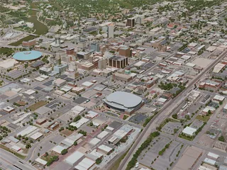 Wichita City, USA (2020) 3D Model