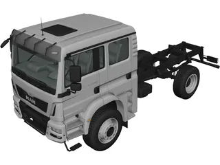 MAN TGM (2008) 3D Model