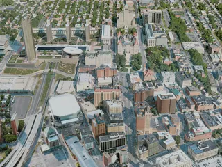 Albany City, USA (2020) 3D Model