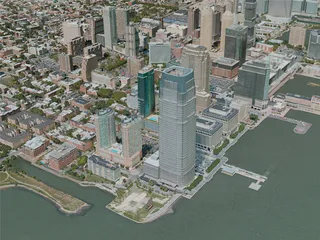 Jersey City, USA (2020) 3D Model