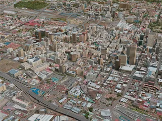 Johannesburg City, South Africa (2020) 3D Model