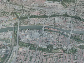 Bremen City, Germany (2020) 3D Model