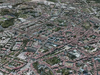 Braga City, Portugal (2020) 3D Model