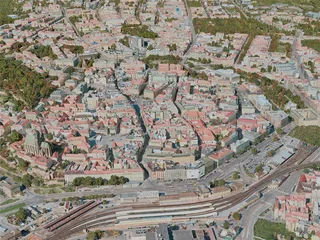 Brno City, Czechia (2020) 3D Model