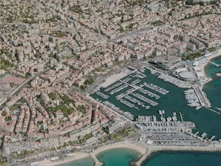 Cannes City, France (2020) 3D Model