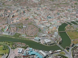 Belfast City, UK (2020) 3D Model