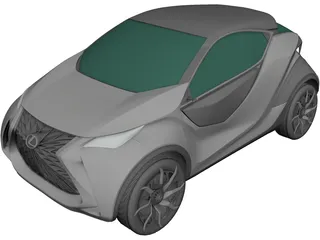 Lexus LF-SA Concept 3D Model