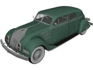 Chrysler Airflow (1934) 3D Model