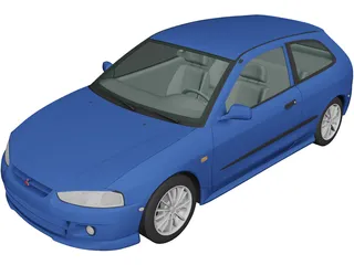 Mitsubishi Colt (1998) 3D Model
