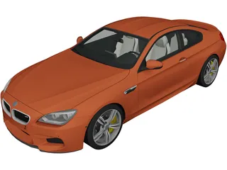 BMW M6 (2015) 3D Model