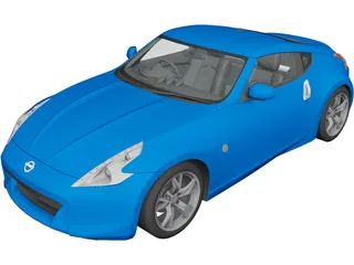 Nissan 370Z (2009) 3D Model