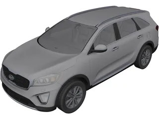 Kia Sorento (2014) 3D Model