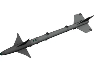 AIM-9L 3D Model 3D Preview