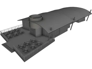 House of Caffe 3D Model