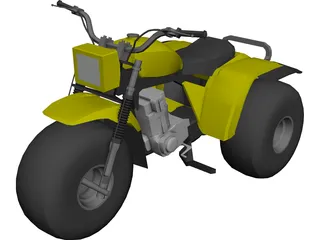 Tricycle 3D Model