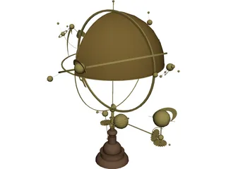 Globe 3D Model