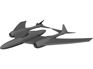 F-32 Swift 3D Model