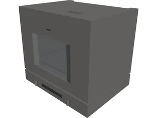 Gaggenau BL 253-110 Lift Oven 3D Model