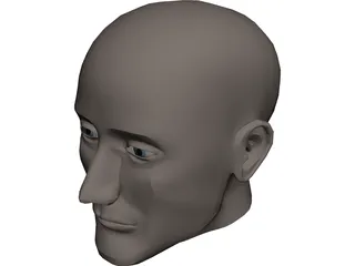 Head Human 3D Model