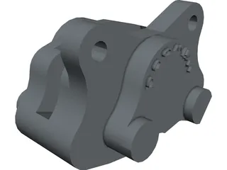 Brake Caliper Wilwood 3D Model