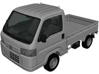 Honda Acty (2012) 3D Model