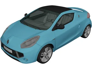 Renault Wind (2011) 3D Model