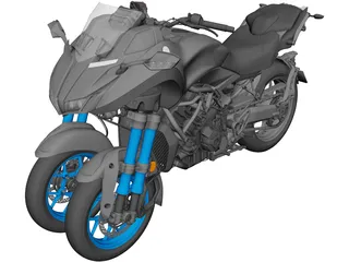 Yamaha NIKEN (2019) 3D Model 3D Preview