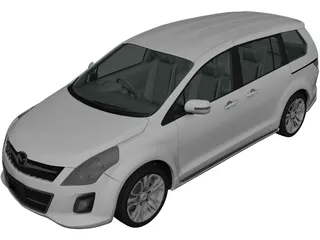 Mazda MPV (2010) 3D Model
