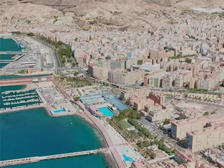 Almeria City, Spain (2020) 3D Model