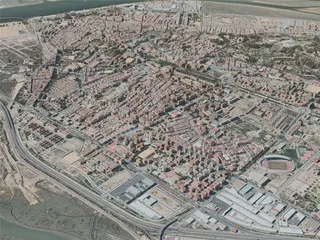 Huelva City, Spain (2020) 3D Model