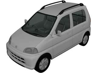 Honda Life (1997) 3D Model