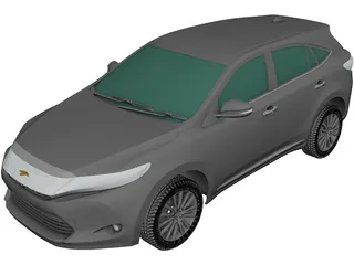 Toyota Harrier (2013) 3D Model