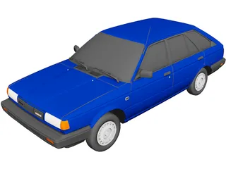 Nissan Tsuru II (1987) 3D Model