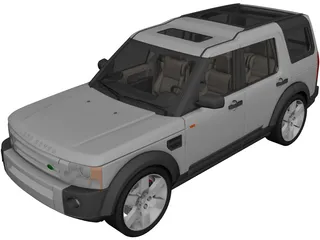 Land Rover Discovery (2005) 3D Model