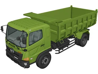 Hino 500 FG 245 (2015) 3D Model