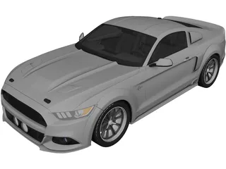 Ford Mustang GT Eleanor (2015) 3D Model