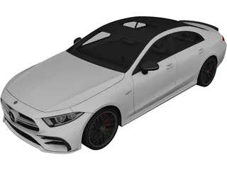 Mercedes-Benz CLS 53 AMG (2019) 3D Model