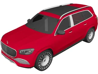 Mercedes-Maybach GLS 600 (2020) 3D Model