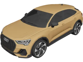 Audi Q3 Sportback (2021) 3D Model