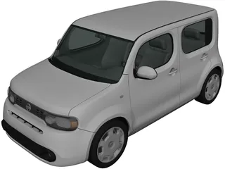 Nissan Cube (2010) 3D Model