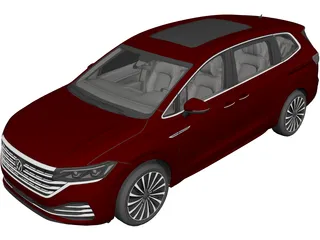 Volkswagen Viloran (2020) 3D Model