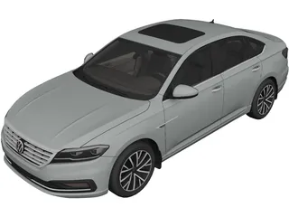 Volkswagen Lavida Plus (2021) 3D Model