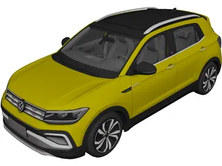 Volkswagen T-Cross 280 TSI (2019) 3D Model