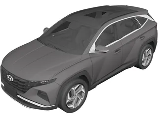 Hyundai Tucson (2021) 3D Model 3D Preview