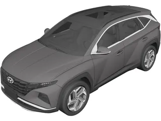 Hyundai Tucson (2021) 3D Model