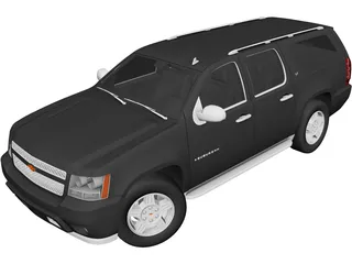 Chevrolet Suburban LT (2007) 3D Model