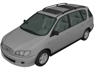 Toyota Picnic (1996) 3D Model